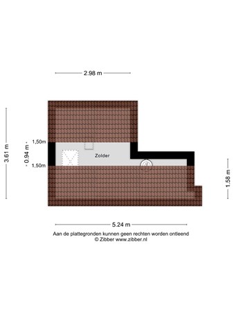 Floorplan - Rijksstraatweg 62, 1964 LK Heemskerk