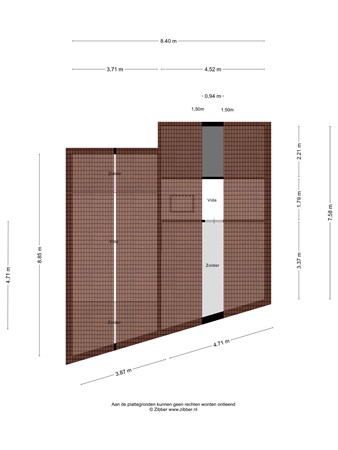 Floorplan - Koningstraat 30A, 1941 BD Beverwijk