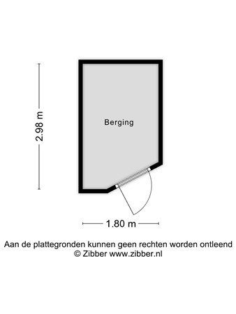 Floorplan - Passage 11, 1941 ER Beverwijk