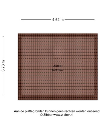 Floorplan - Groenelaan 12, 1942 EG Beverwijk