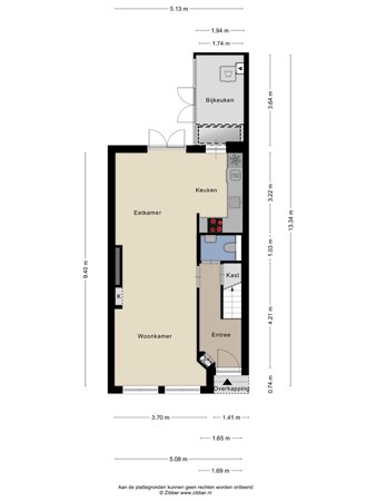 Geestersingel 19, 1815 BA Alkmaar - 481429_2D_Begane_Grond_Geestersingel_19_Alkmaar_01.jpg