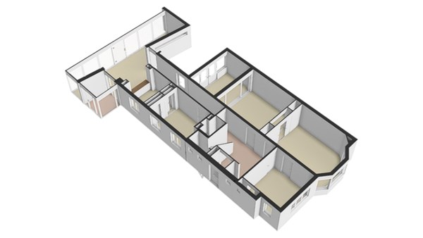 Floorplan - Gouverneur van Hövellstraat 14, 6131 KD Sittard