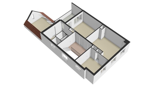 Floorplan - Gouverneur van Hövellstraat 14, 6131 KD Sittard