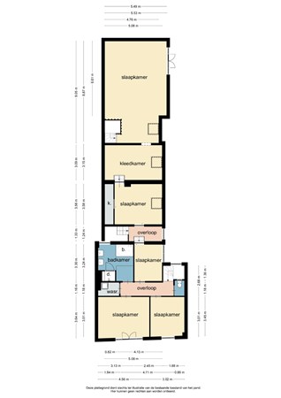 Floorplan - Provincialeweg Zuid 112, 6438 BJ Oirsbeek