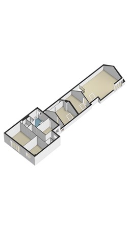 Floorplan - Provincialeweg Zuid 112, 6438 BJ Oirsbeek