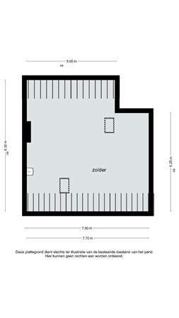 Floorplan - Provincialeweg Zuid 112, 6438 BJ Oirsbeek