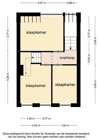 Floorplan - Kerkhoflaan 34, 6163 TH Geleen