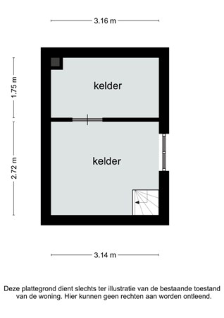 Floorplan - Spaans Neerbeek 46, 6164 CJ Geleen