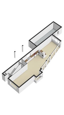 Floorplan - Vouerweg 35, 6136 AK Sittard