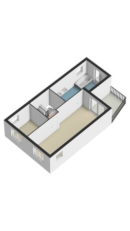 Floorplan - Vouerweg 35, 6136 AK Sittard