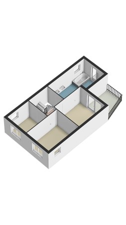 Floorplan - Vouerweg 35, 6136 AK Sittard