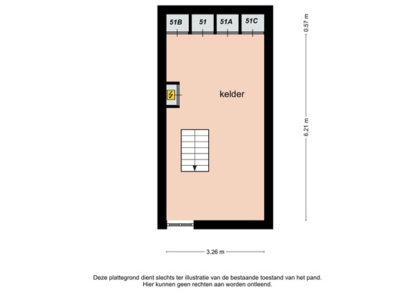 Floorplan - Markt 51, 6161 GK Geleen