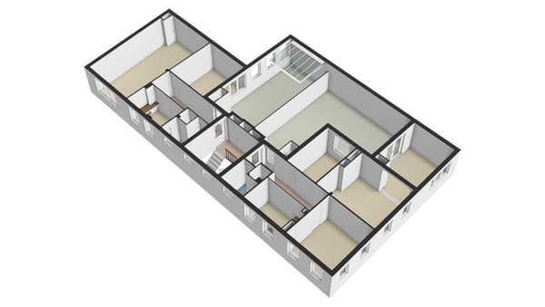 Floorplan - Markt 51, 6161 GK Geleen