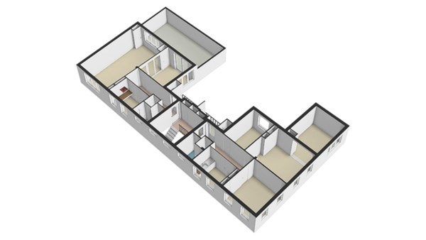 Floorplan - Markt 51, 6161 GK Geleen