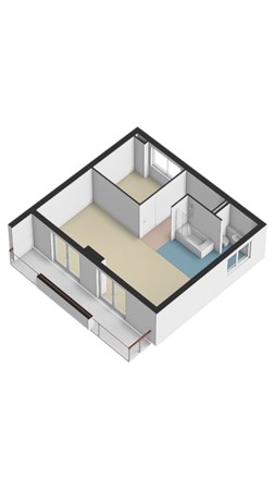 Floorplan - Groenenborgstraat 9, 6365 BD Schinnen