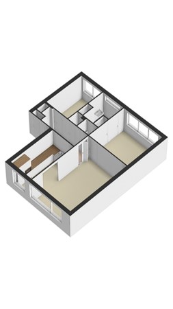 Floorplan - Kruisberghof 21, 6444 CW Brunssum