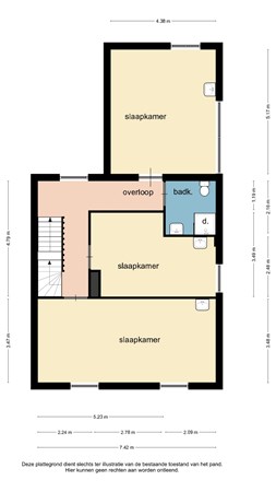 Floorplan - Hegge 136, 6365 EG Schinnen