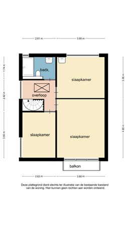 Floorplan - Fabritiusstraat 9, 6174 RG Sweikhuizen