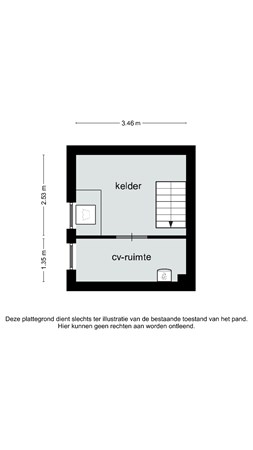 Floorplan - Veestraat 36, 6134 VJ Sittard