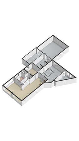 Floorplan - Veestraat 36, 6134 VJ Sittard