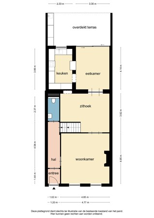 Floorplan - Rijksweg Zuid 71, 6131 AM Sittard