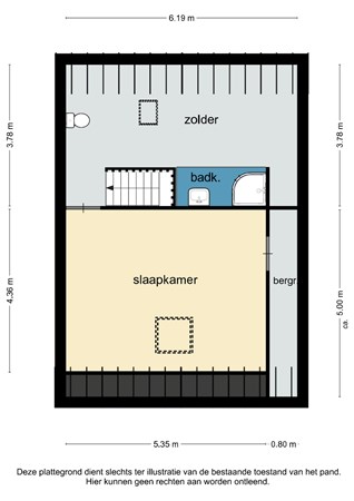 Floorplan - Rijksweg Zuid 71, 6131 AM Sittard