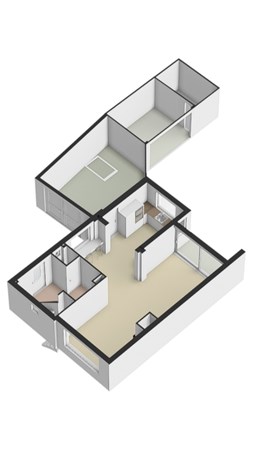 Floorplan - Rubensstraat 36, 6165 TR Geleen