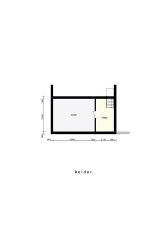 Floorplan - Henric van Veldekestraat 68, 6136 JC Sittard