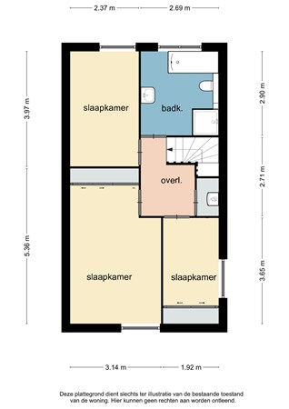 Floorplan - Smidsenkamp 8, 6132 HM Sittard