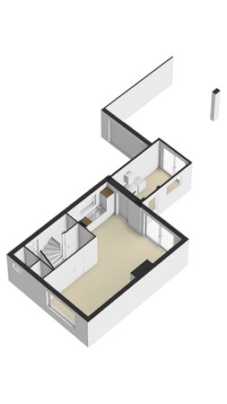 Floorplan - Azaleastraat 61, 6163 CB Geleen