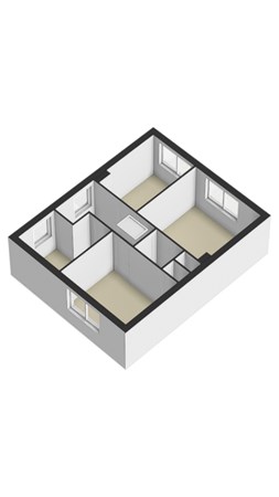 Floorplan - Azaleastraat 61, 6163 CB Geleen