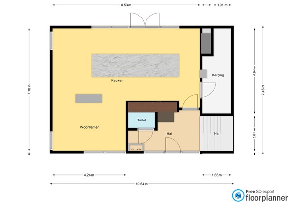 Floorplan - Engelenhof 40A, 6131 DE Sittard