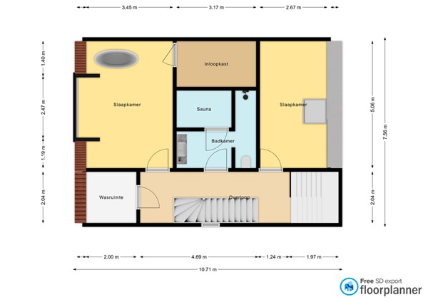 Floorplan - Engelenhof 40A, 6131 DE Sittard