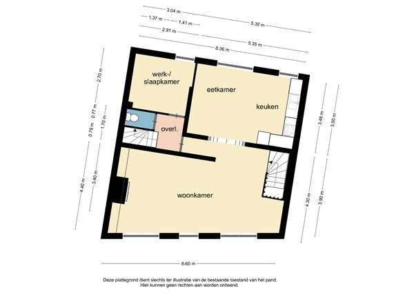 Floorplan - Hoofdstraat 35, 6431 LB Hoensbroek