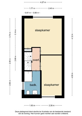 Floorplan - Broensdel 36, 6447 EC Merkelbeek