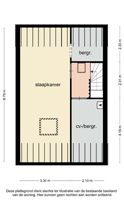 Floorplan - René Van Oranjestraat 1, 6137 HL Sittard