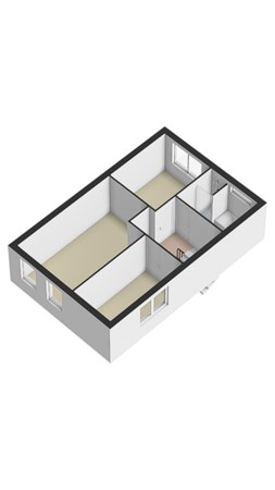 Floorplan - René Van Oranjestraat 1, 6137 HL Sittard