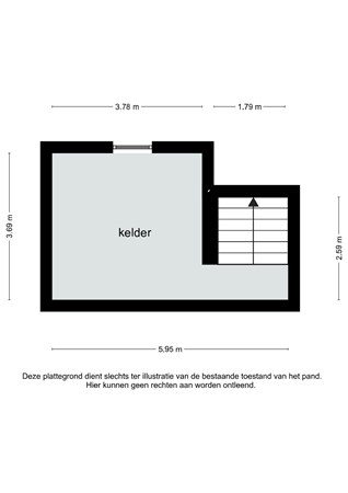 Floorplan - Houtstraat 39, 6127 EB Grevenbicht