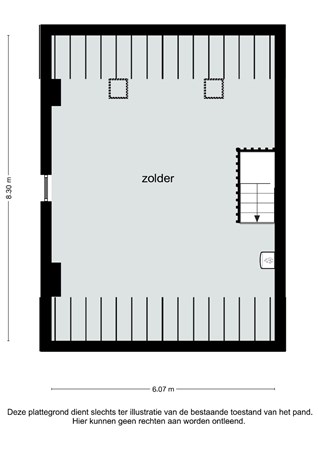 Floorplan - Houtstraat 39, 6127 EB Grevenbicht