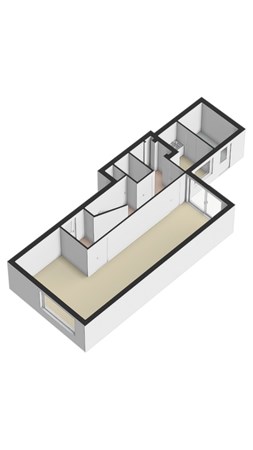 Floorplan - Nieuwstraat 152, 6431 KX Hoensbroek