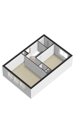 Floorplan - Nieuwstraat 152, 6431 KX Hoensbroek