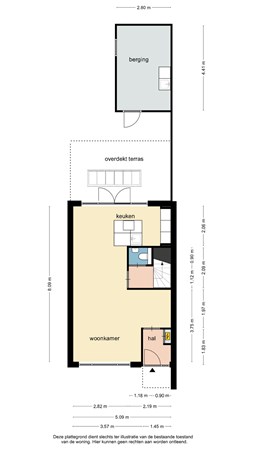 Floorplan - Vesta 25, 6121 NH Born