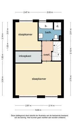 Floorplan - Vesta 25, 6121 NH Born