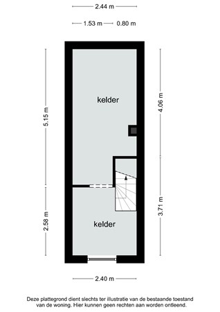 Floorplan - Landsteinerstraat 22, 6164 XH Geleen