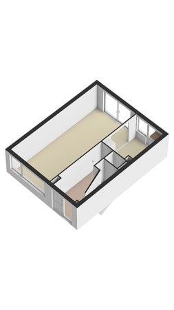 Floorplan - Landsteinerstraat 22, 6164 XH Geleen