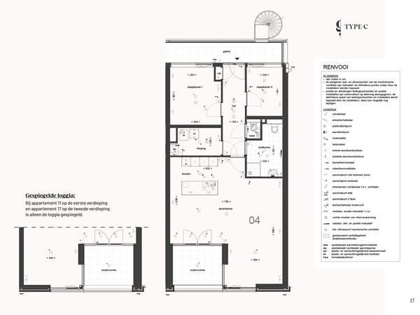 Floorplan - President Kennedysingel Bouwnummer 11, 6137 AB Sittard