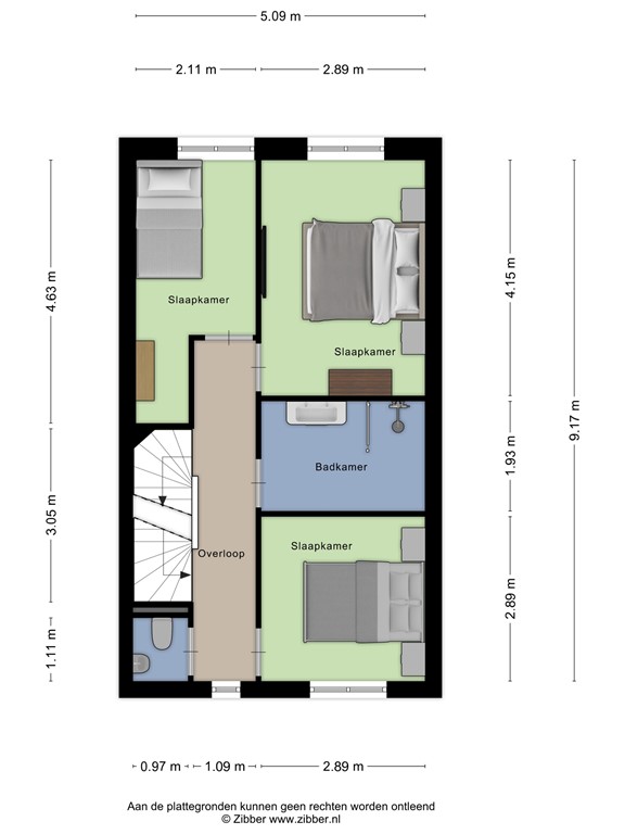 mediumsize floorplan