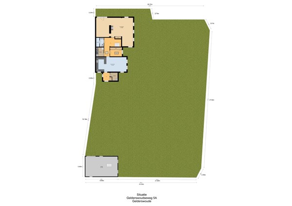 Floorplan - Gelderswoudseweg 5A, 2735 PB Gelderswoude