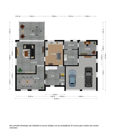 Floorplan - Vogelzankweg 151, 6374 AC Landgraaf