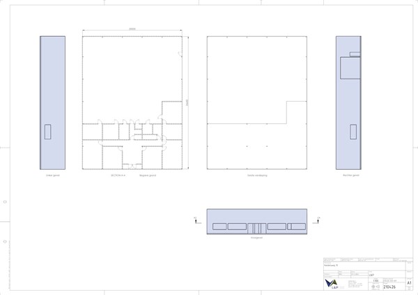 Floorplan - Handelsweg 4, 6163 AJ Geleen